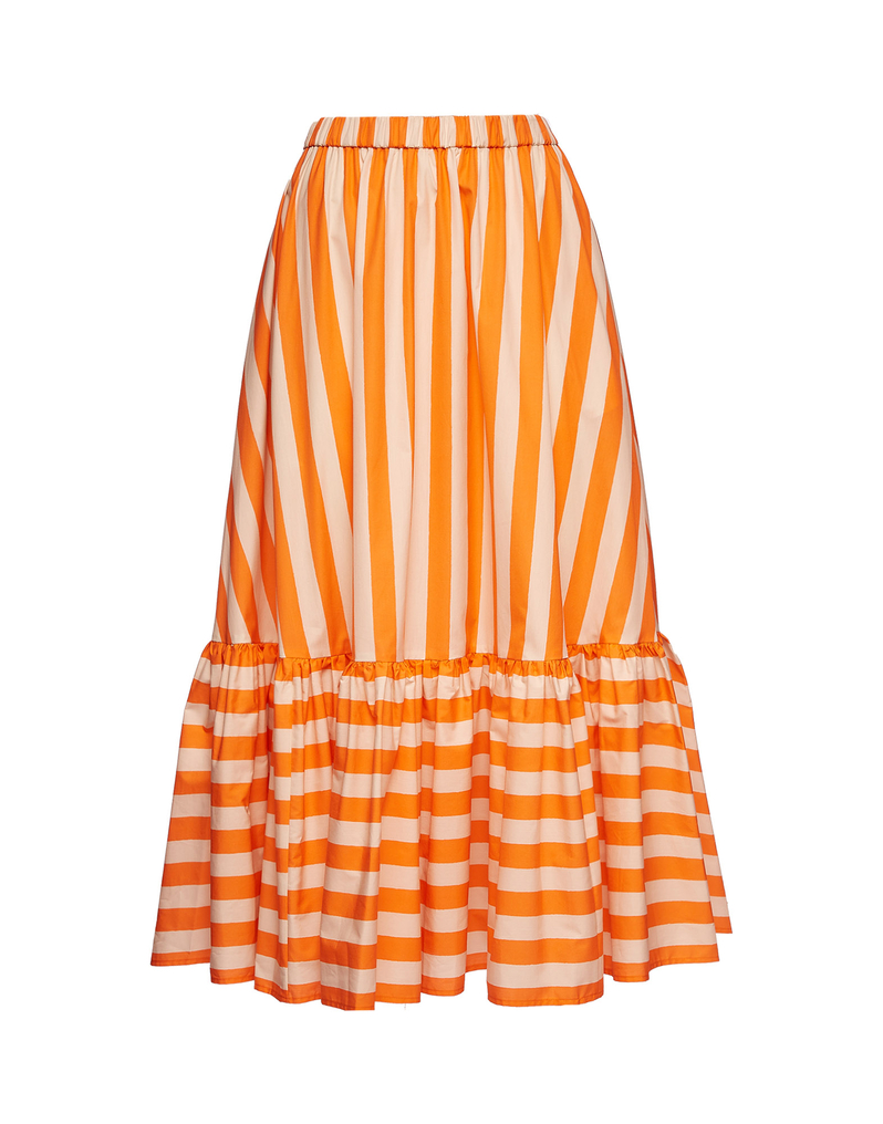 La DoubleJ Sunset Skirt La DoubleJ Sunset Skirt Riviera SKI0068COT039RIV01OR02