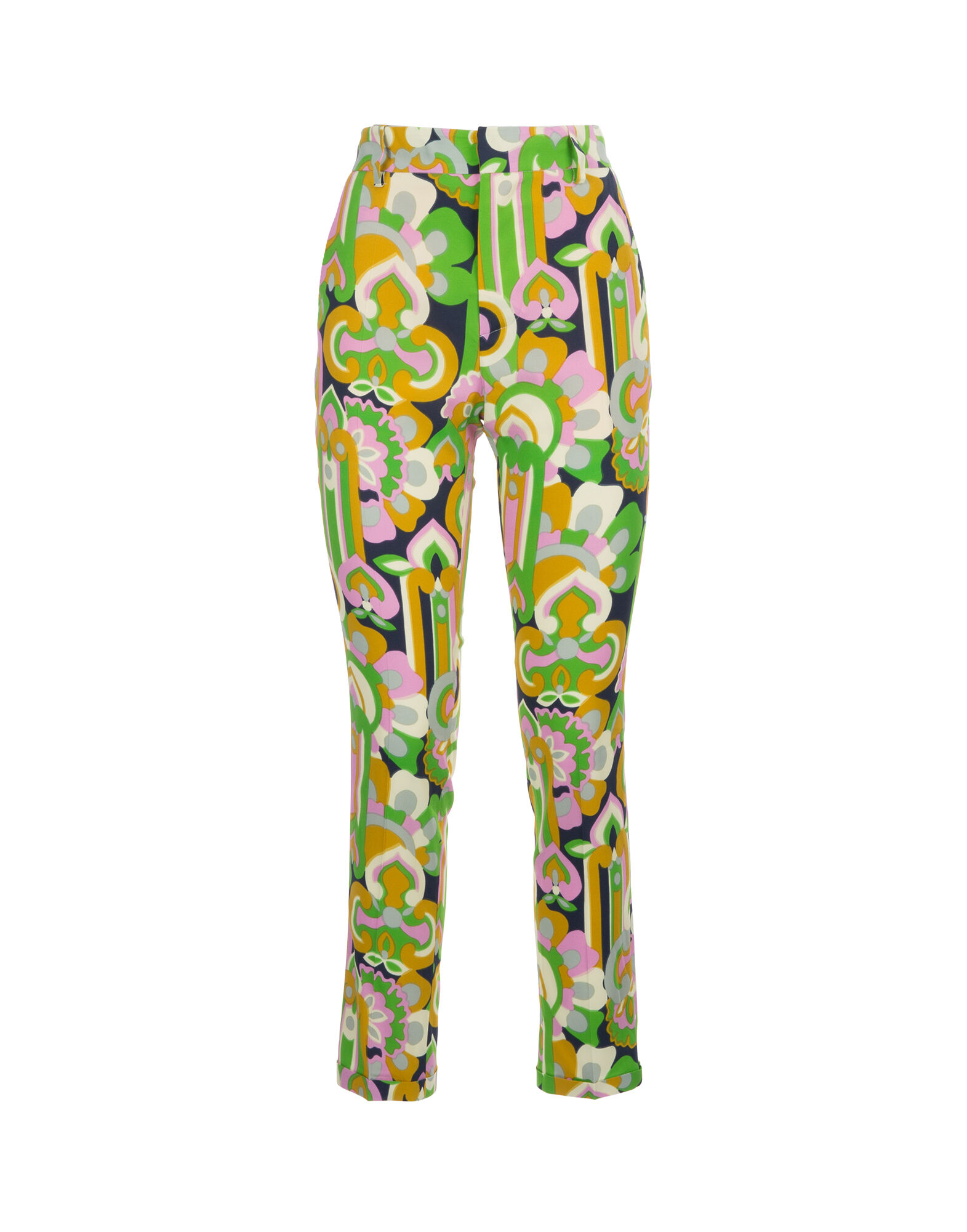 LaDoubleJ Capri Pants Lisboa Rosa TRO0009VIS001LIS0002