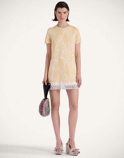 La DoubleJ Mini Swing Dress Iris Yellow DRE0658JCQ109IRS06YE02