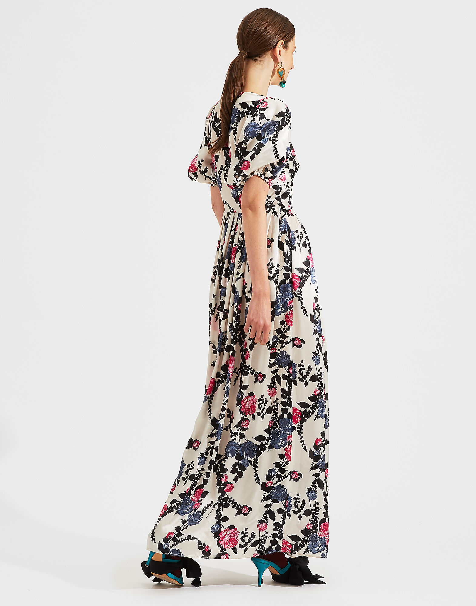 LaDoubleJ Persephone Dress Winter Rose DRE0175RAS004WTR0001