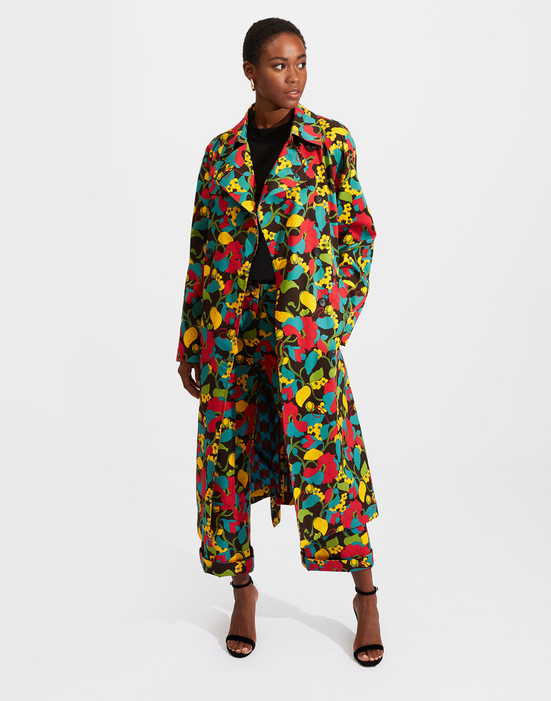 La DoubleJ Milano Trench Coat La DoubleJ Milano Trench Coat Vines JAC0054COT006VIN0001