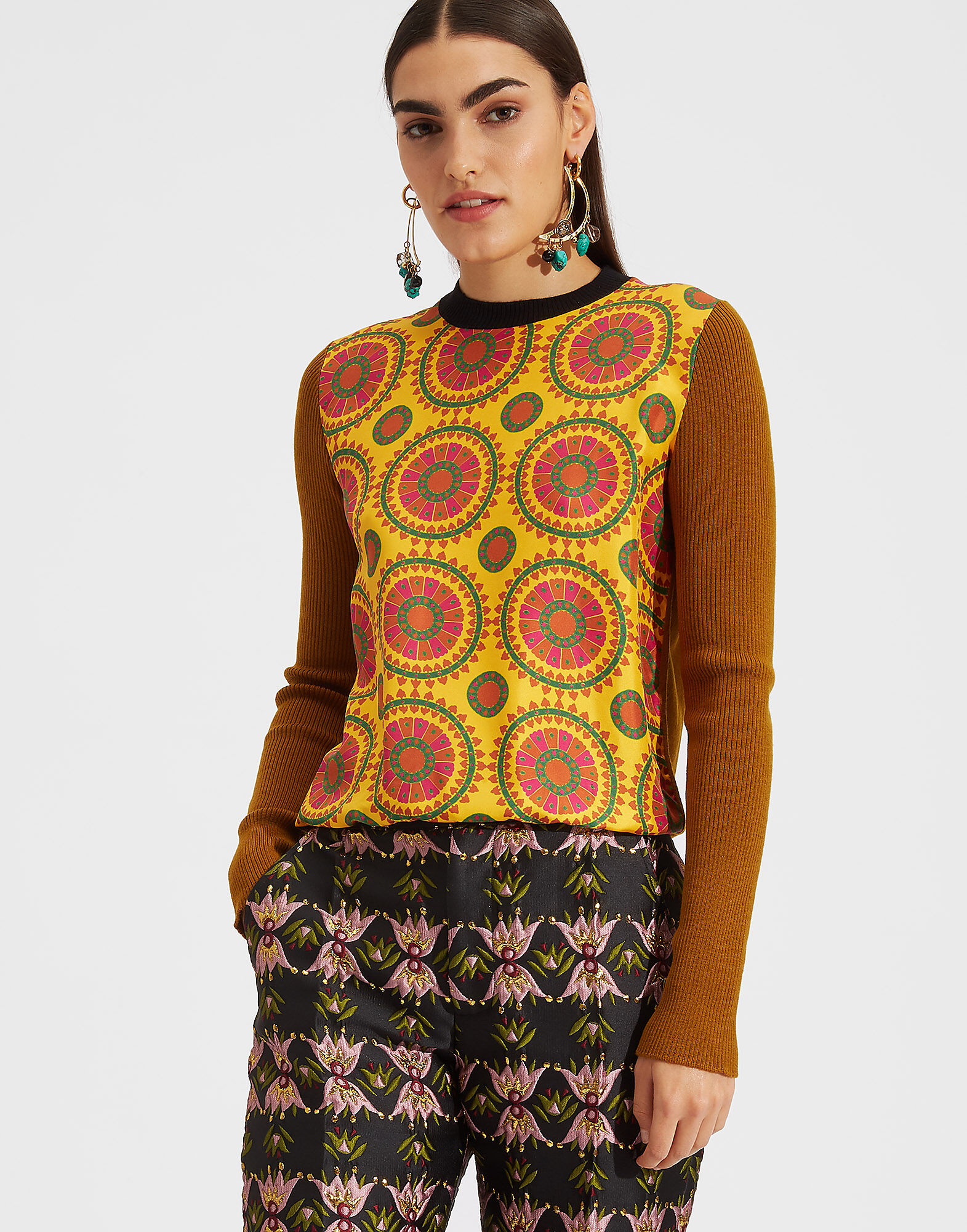 LaDoubleJ Gemini Sweater Ruote Gialle PUL0006KNI005RUO0003