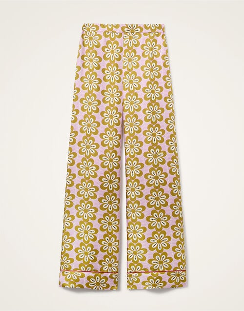La DoubleJ Pajama Pants La DoubleJ Pajama Pants Caper Pink TRO0116SIL001CEP01PI01
