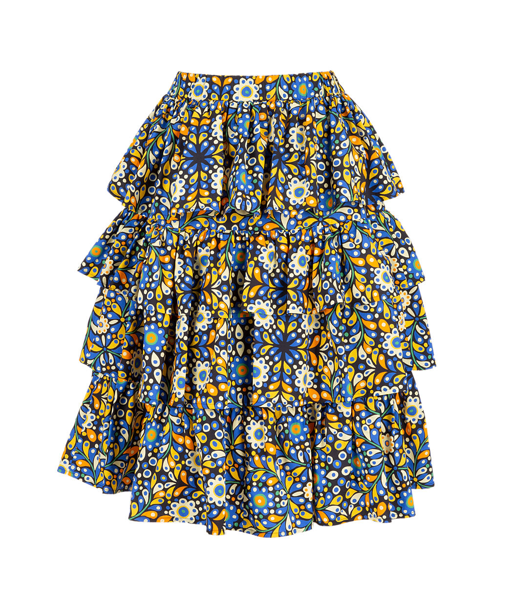 LaDoubleJ Big Mama Skirt Confetti Blu SKI0015COT001CON0002