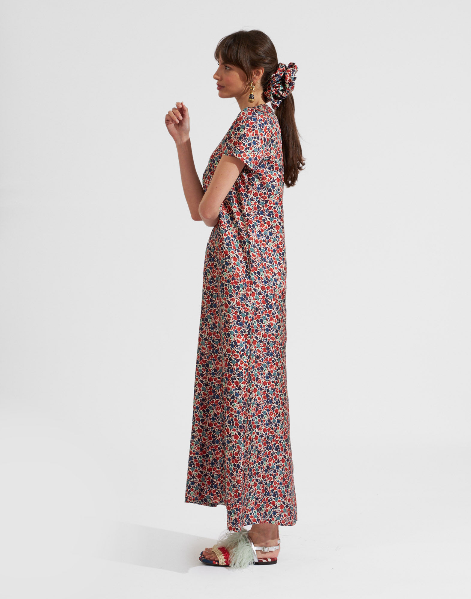 La DoubleJ Swing Dress Zia DRE0001SIL001ZIA01BU03