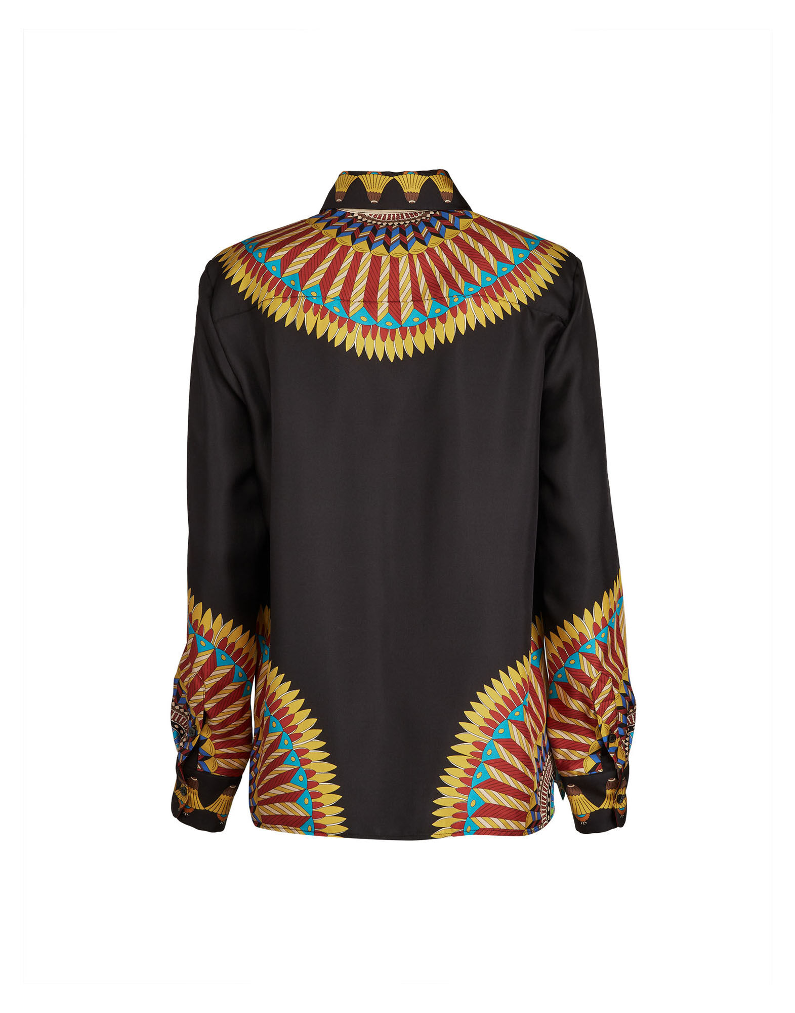 La DoubleJ Boy Shirt Delta Plac&eacute;e Black SHI0040SIL006DEL02BL01