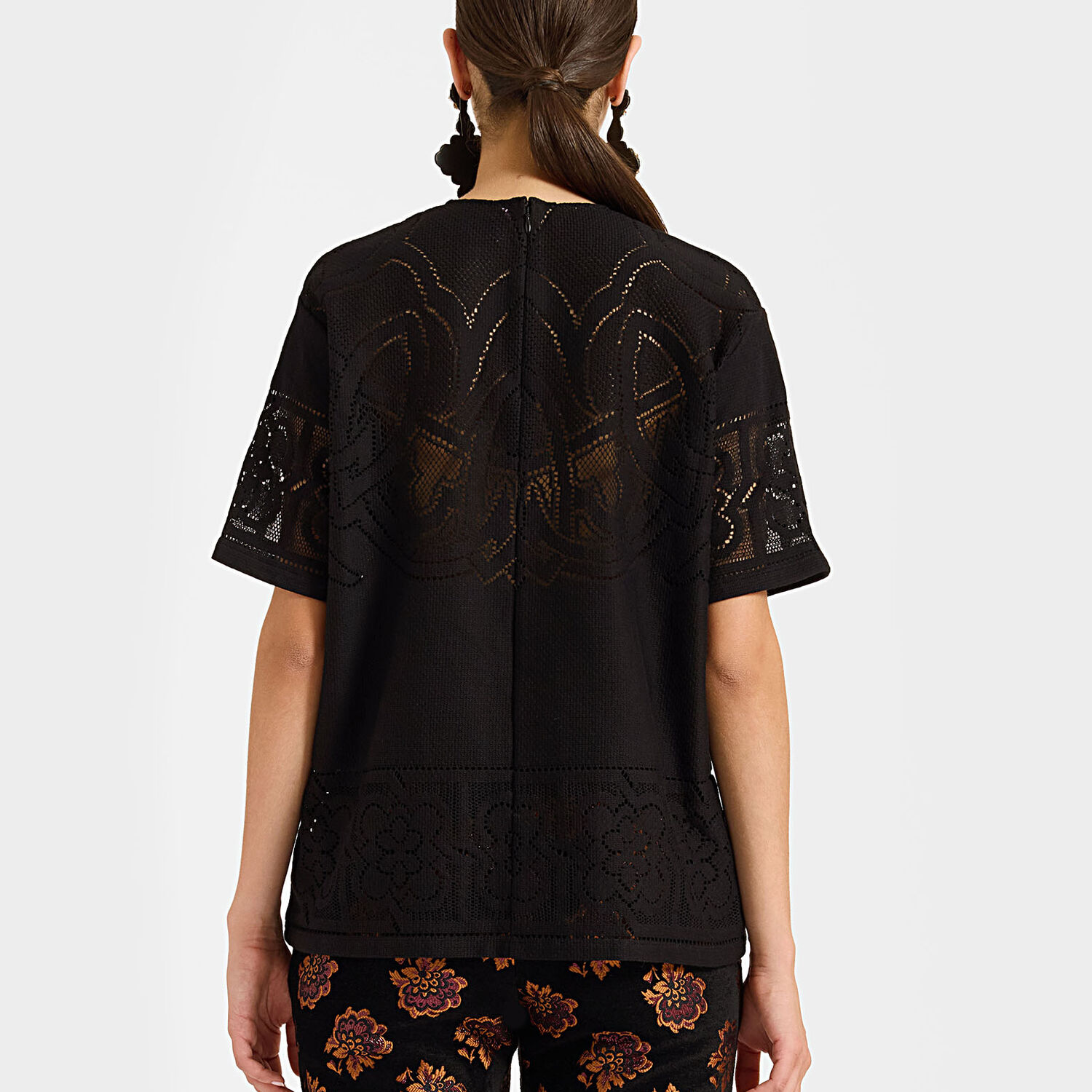 LA DOUBLEJ LACEY HOUSE T-SHIRT 