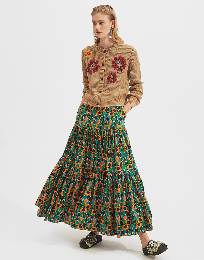 LaDoubleJ Big Skirt LaDoubleJ Big Skirt Gumball Verde SKI0001COT001GUM0002