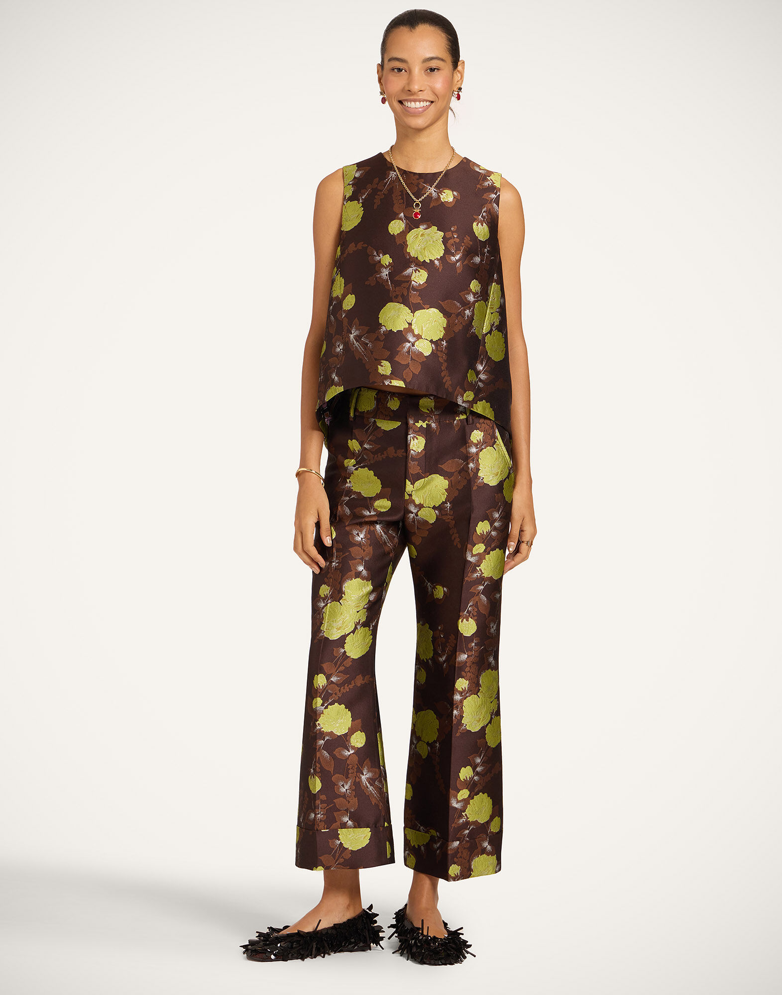 La DoubleJ Hendrix Pants Devon Brown TRO0014JCQ141DEV05BR02