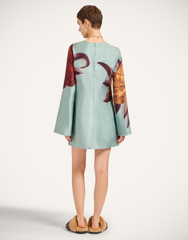 La DoubleJ Mini Supremes Swing Dress La DoubleJ Mini Supremes Swing Dress Peony Placée Light Blue DRE0619SIL001PEO06BU01