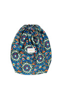 LaDoubleJ Silk Sack Bag LaDoubleJ Silk Sack Bag Kaleidoscope Bluette BAG0023SIL001KAL0005