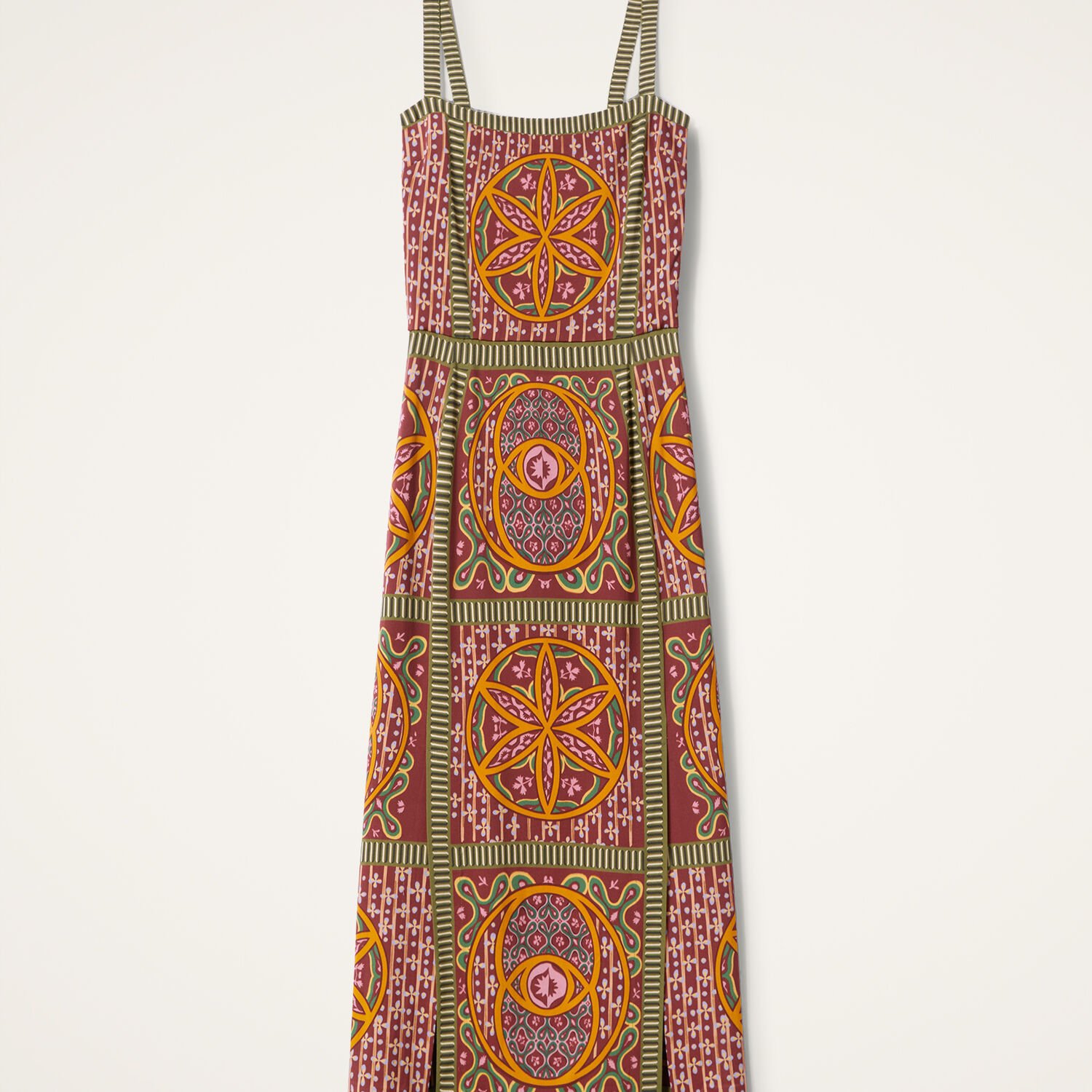 Shop La Doublej Buy Me A Martini Dress In Eclipse Placée Yellow