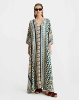 La DoubleJ Muumuu Dress La DoubleJ Muumuu Dress Casareale Small Placèe Cream DRE0308SIL001REA02WH03