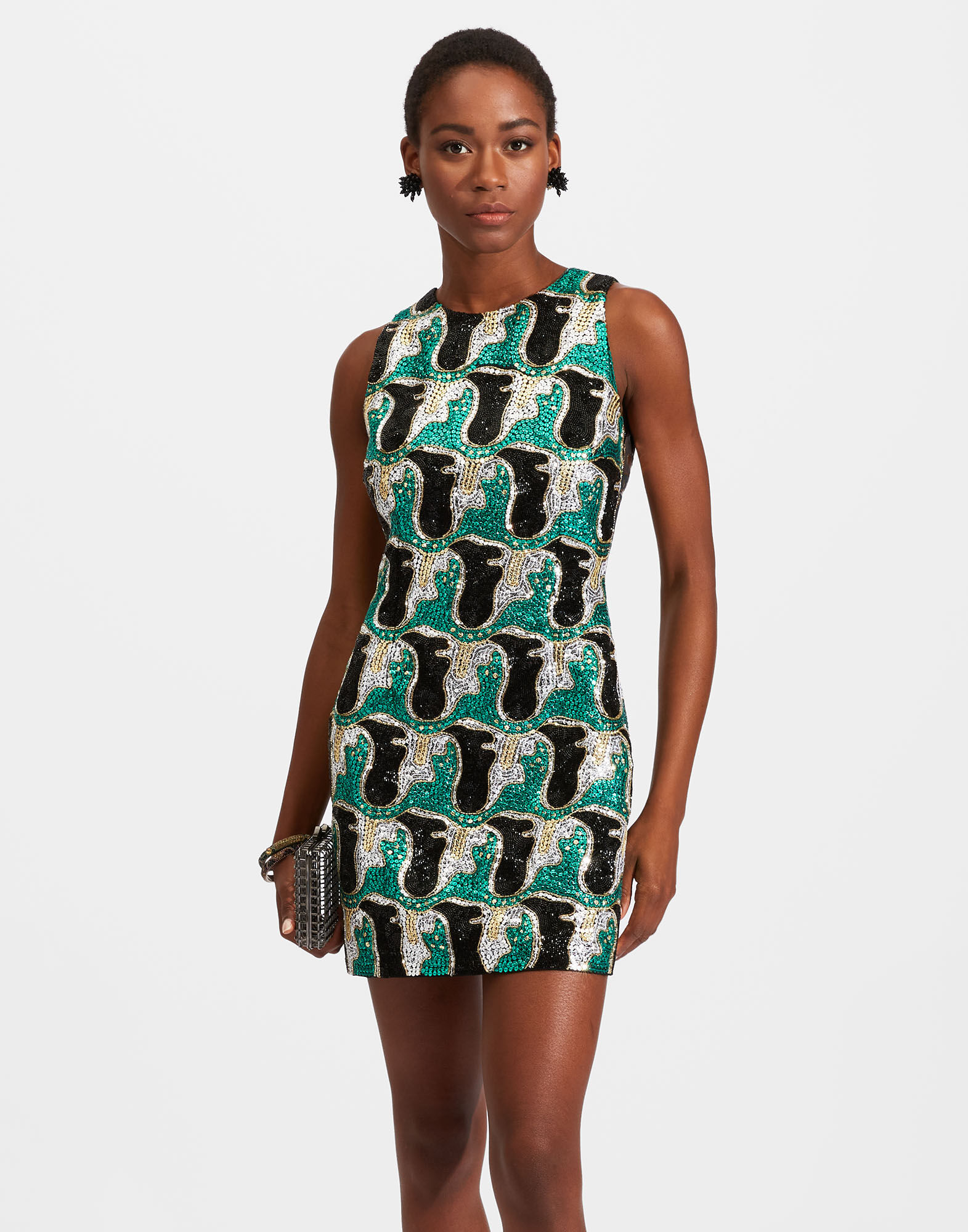 La DoubleJ TGIF Dress Embroidered Spritz Verde DRE0461JAC040SPR0001