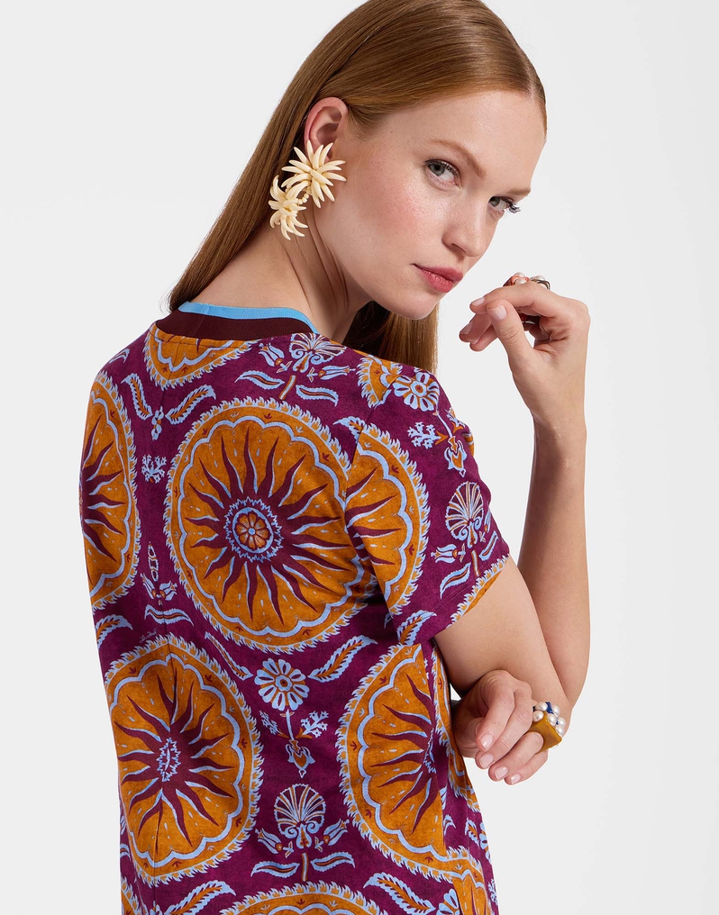 La DoubleJ Sporty Swing Dress La DoubleJ Sporty Swing Dress Sovereign Purple DRE0247JER002SOV01PU01