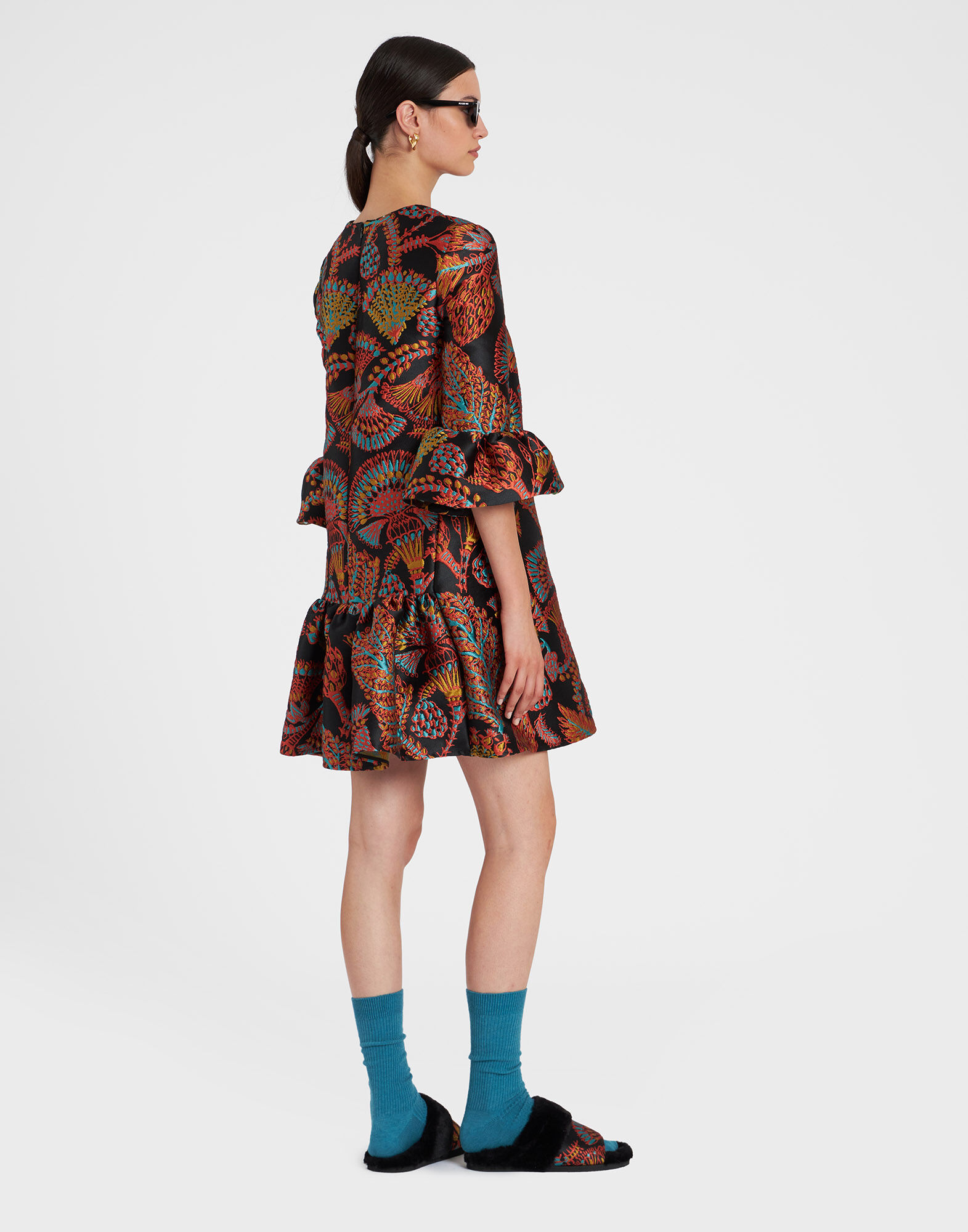 24 7 Dress in Sicomore Black for Women La DoubleJ