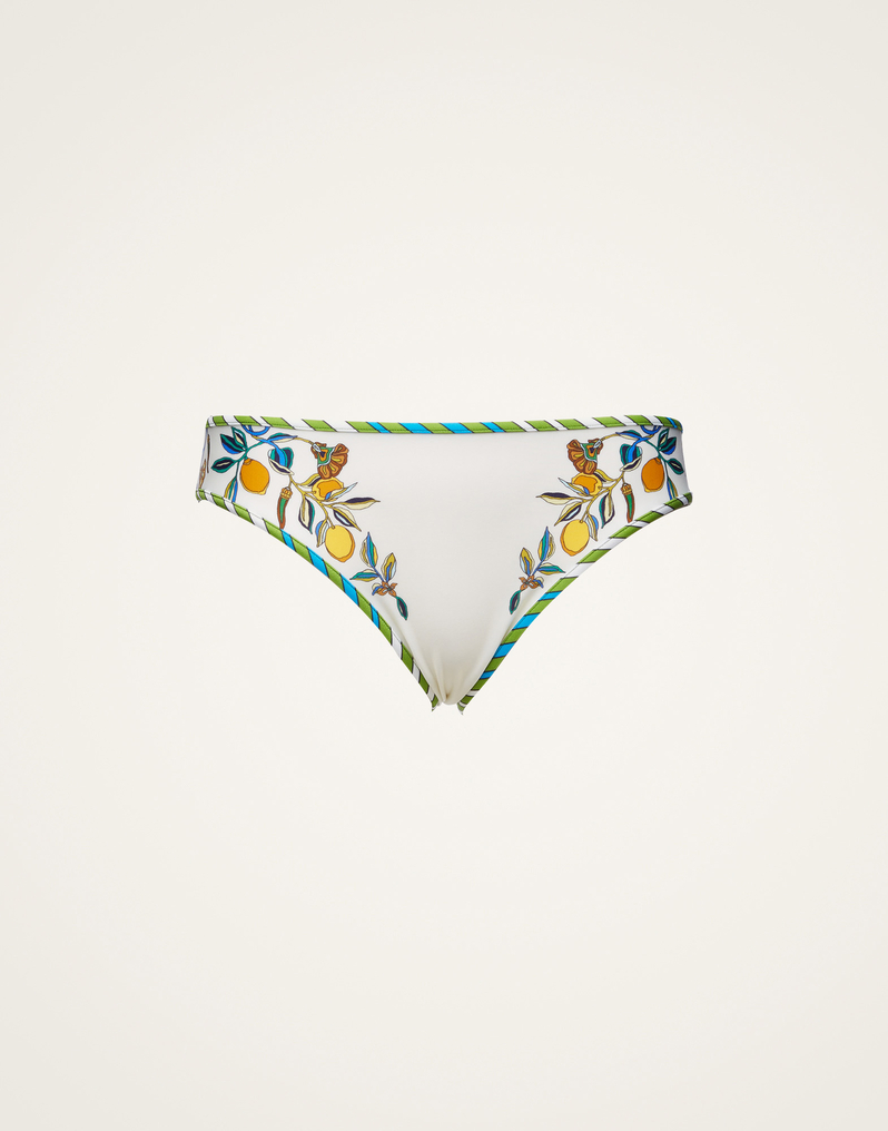 La DoubleJ Bikini Bottom La DoubleJ Bikini Bottom Borboni Placée Bianco SWI0033LYC003BRN03WH01