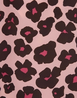 LaDoubleJ Sissi Dress LaDoubleJ Sissi Dress Flower Leopard Rosa DRE0108DBG001FLL0003