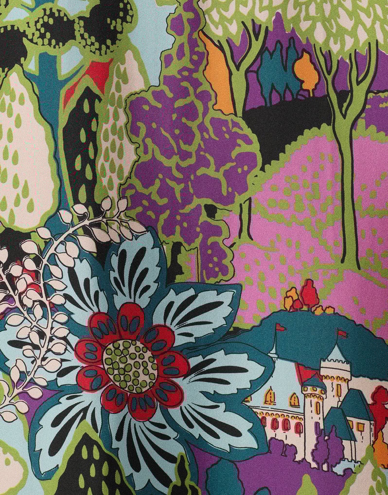 La DoubleJ Swing Dress La DoubleJ Swing Dress Paesaggio DRE0001SIL001PAE0001