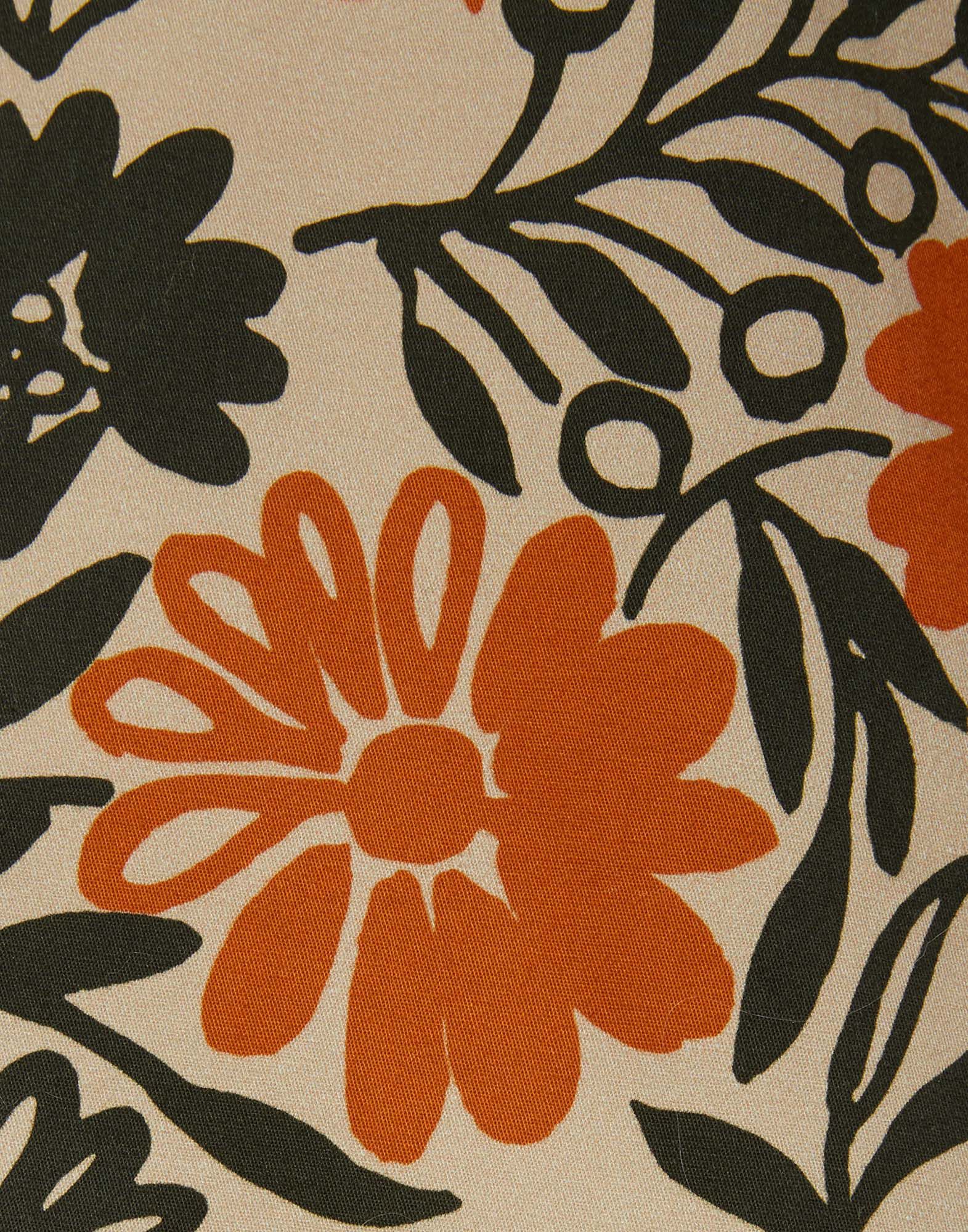 La DoubleJ Reversible Folk Jacket Forest JAC0051COT006FOR0001