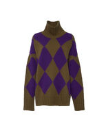 La DoubleJ Argyle Sweater  PUL0091KNI064VAR0122