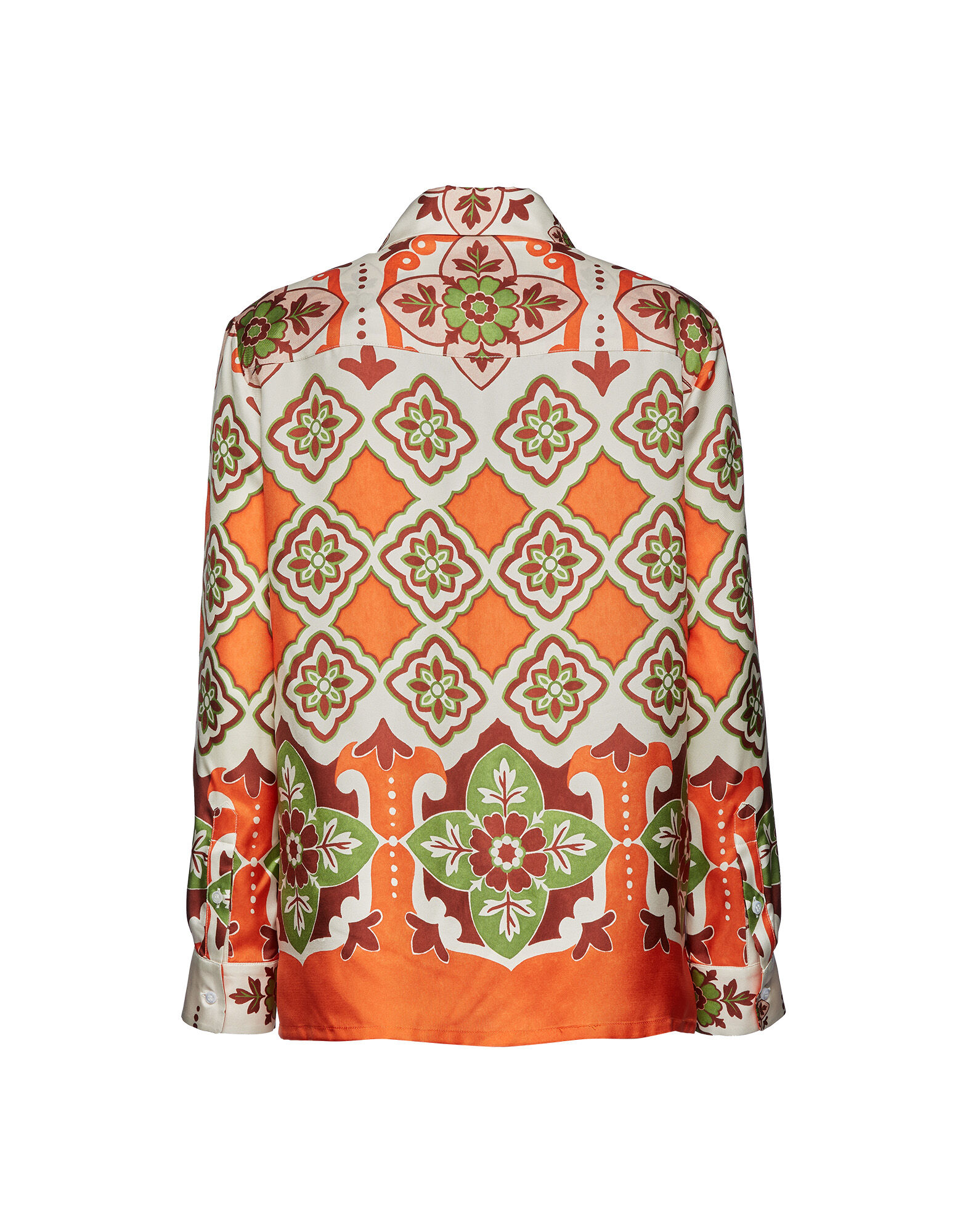 La DoubleJ Boy Shirt Partenope Plac&eacute;e SHI0001SIL001PRT01OR02