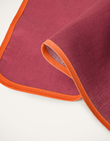 La DoubleJ Large Napkins Set Of 2 La DoubleJ Large Napkins Set Of 2 Rainbow Raspberry NAP0010LIN006RAI0029