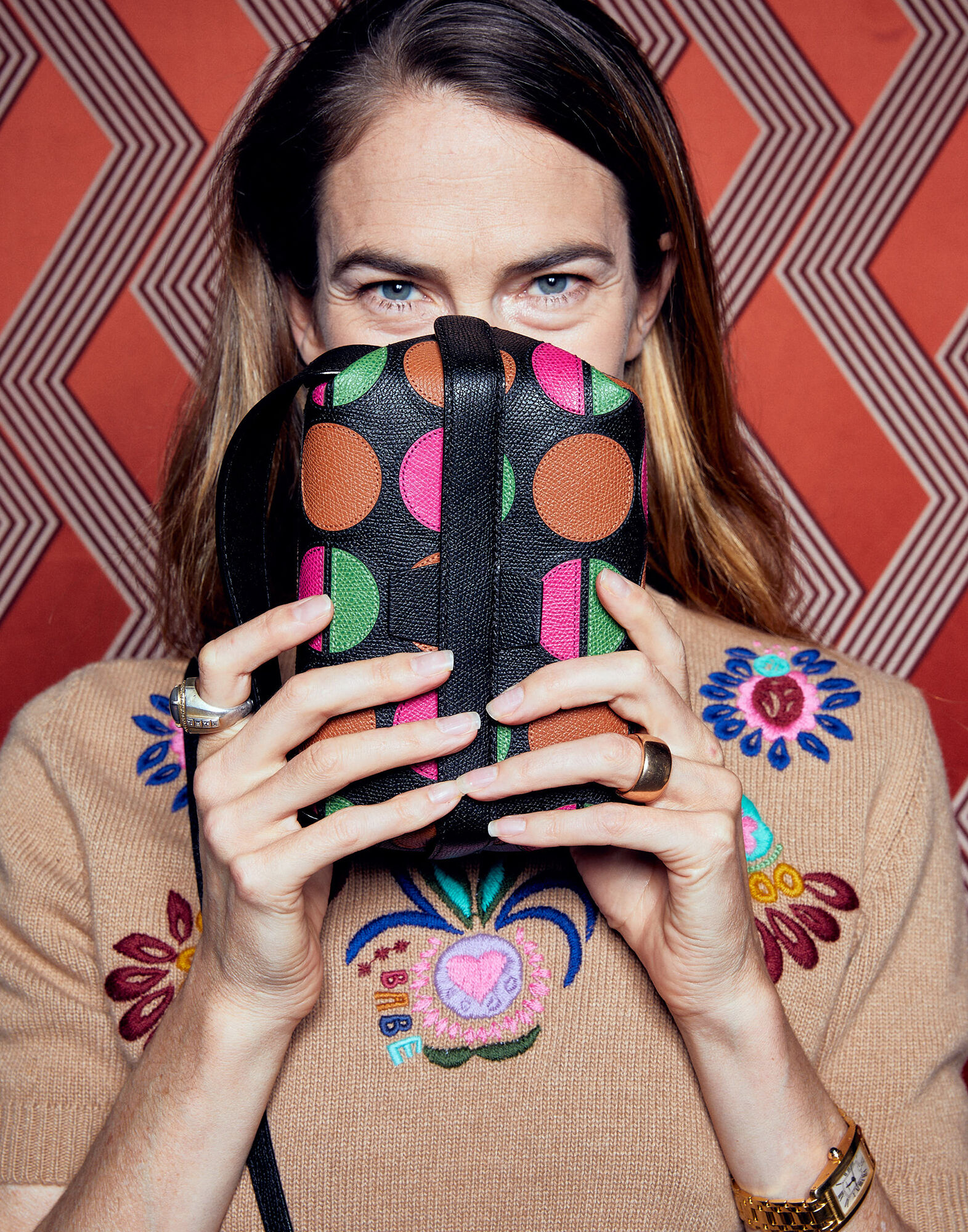 LaDoubleJ Cropped Knit Top Solid Camel PUL0035KNI027CAM0002