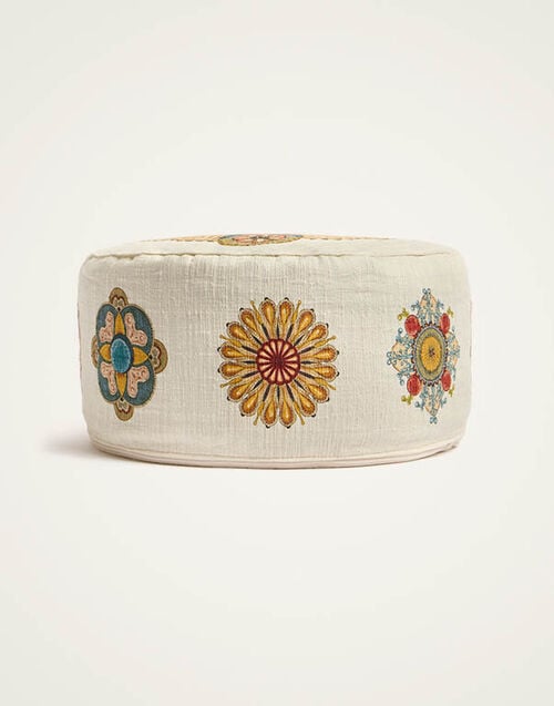 La DoubleJ Zafu Meditation Cushion La DoubleJ Zafu Meditation Cushion Nucleus Placée Off White CUS0030COT005NUC07WH05