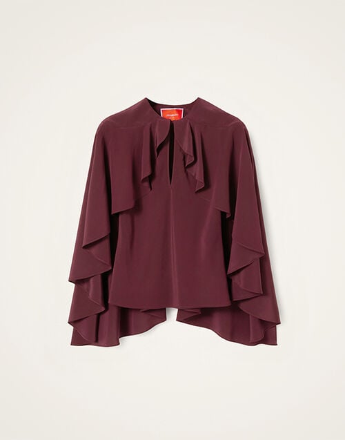 La DoubleJ Magic Top La DoubleJ Magic Top Solid Burgundy TOP0162CRE001SOLIDRE07