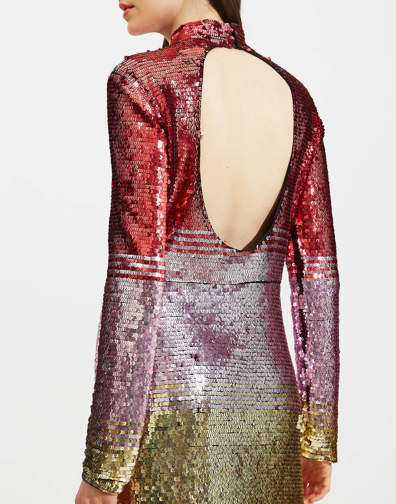 LaDoubleJ Gala Dress Multicolor Oro DRE0133SEQ001MUL0001