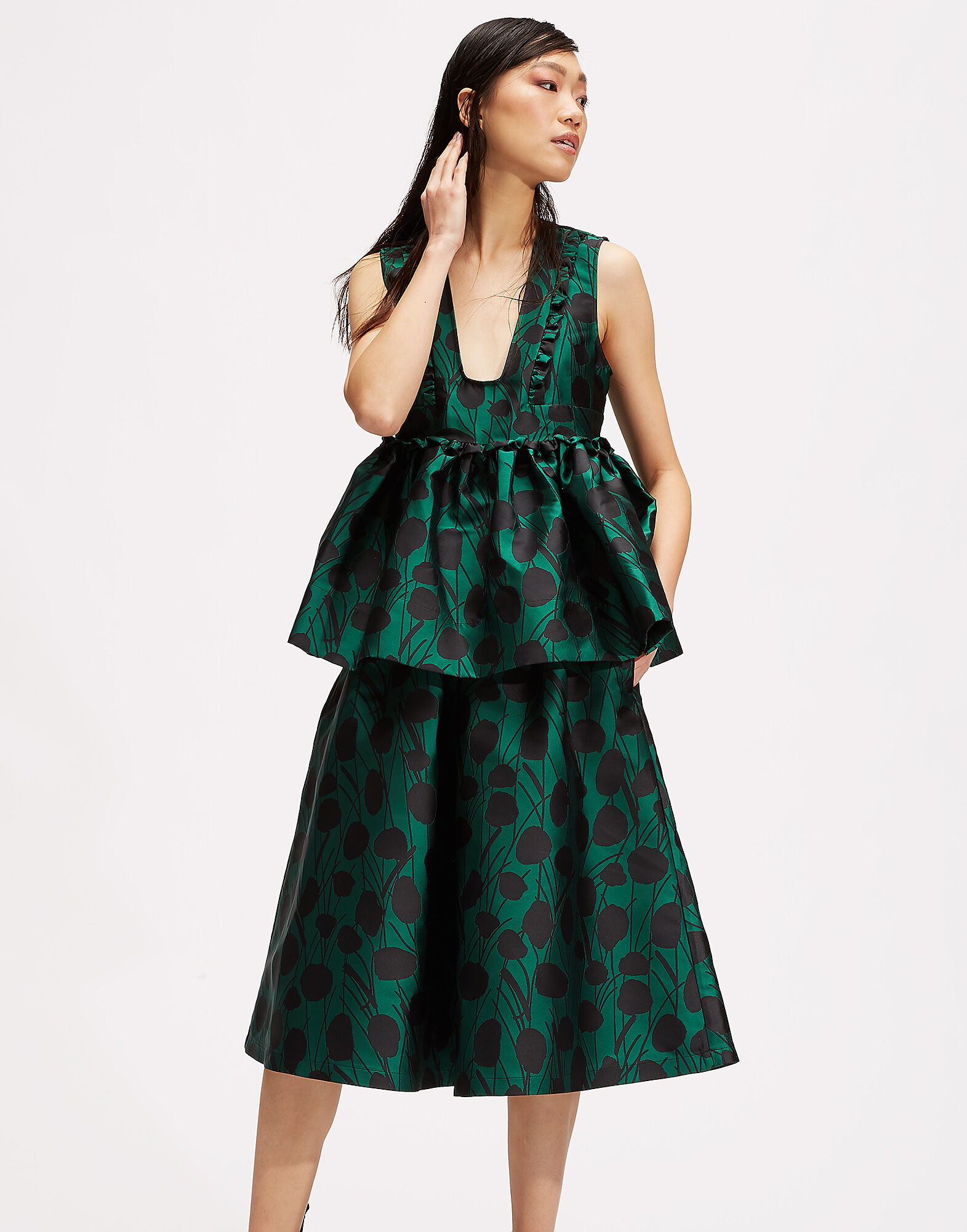 LaDoubleJ Casati Top Moses Verde TOP0004RAS002MSS0003