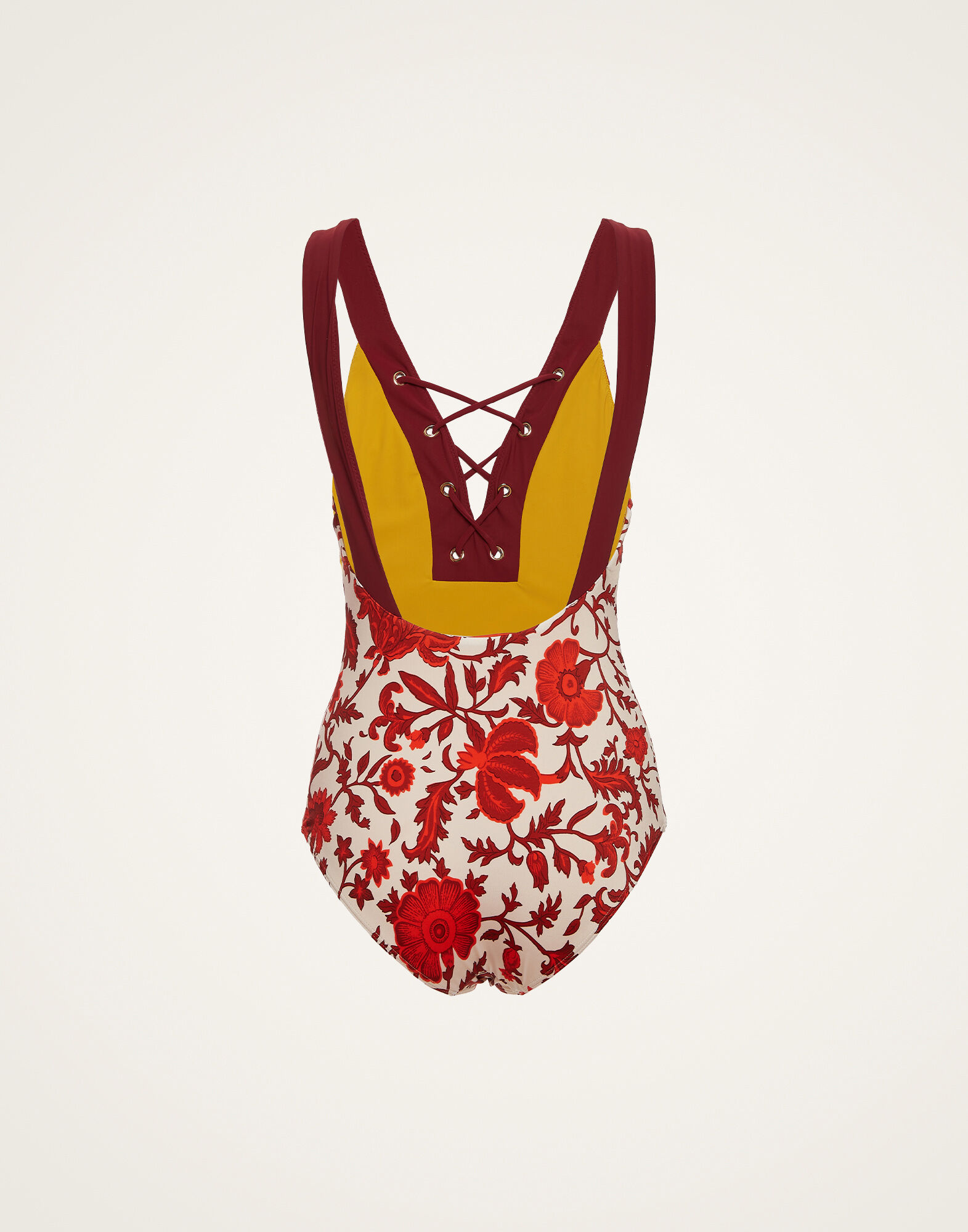 La DoubleJ Daiquiri Suit Dragonflower Mini Red SWI0067LYC001DRE02RE01