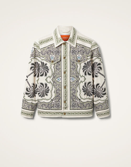 La DoubleJ JJ Jean Jacket Mirage Placée Green JAC0070COT046AGE01GR02