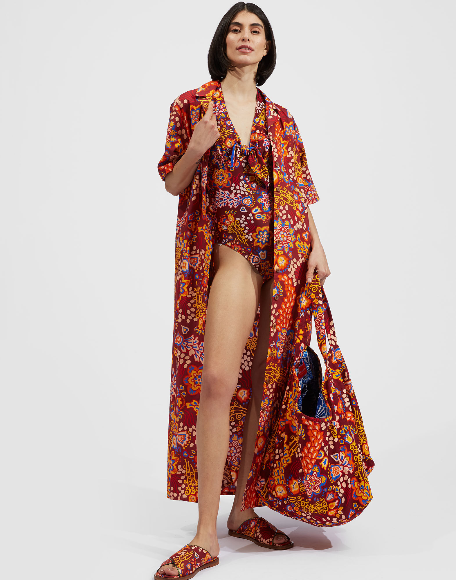 La DoubleJ Bowling Dress Taranta DRE0340COT001TAR0001