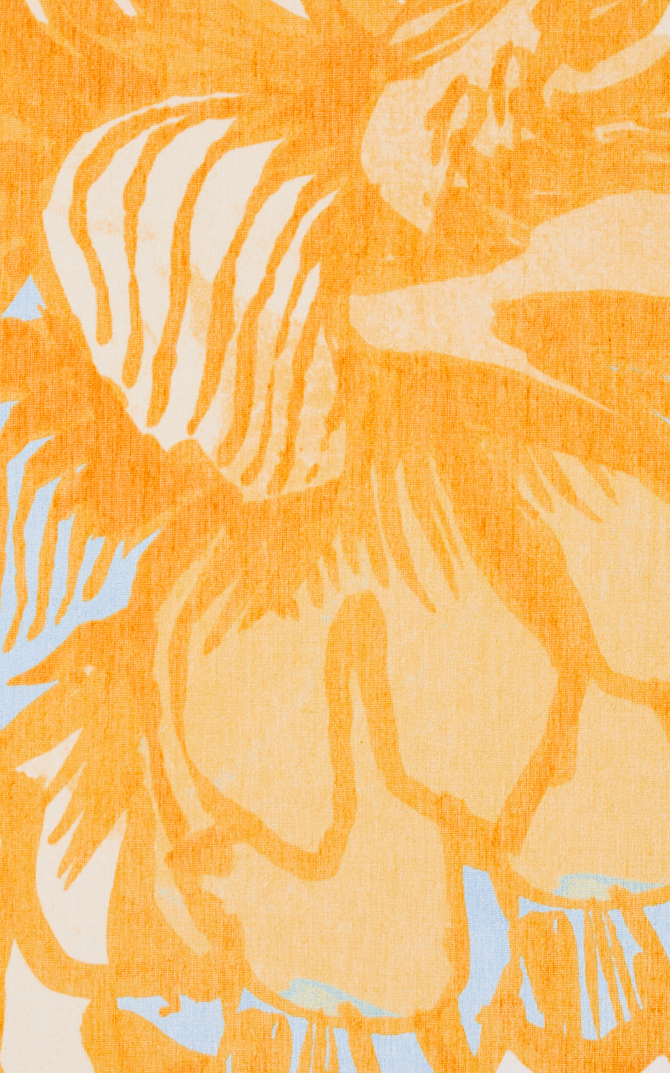 La DoubleJ Foulard 135 Anemone Orange SCA0006COS001ANE01OR02