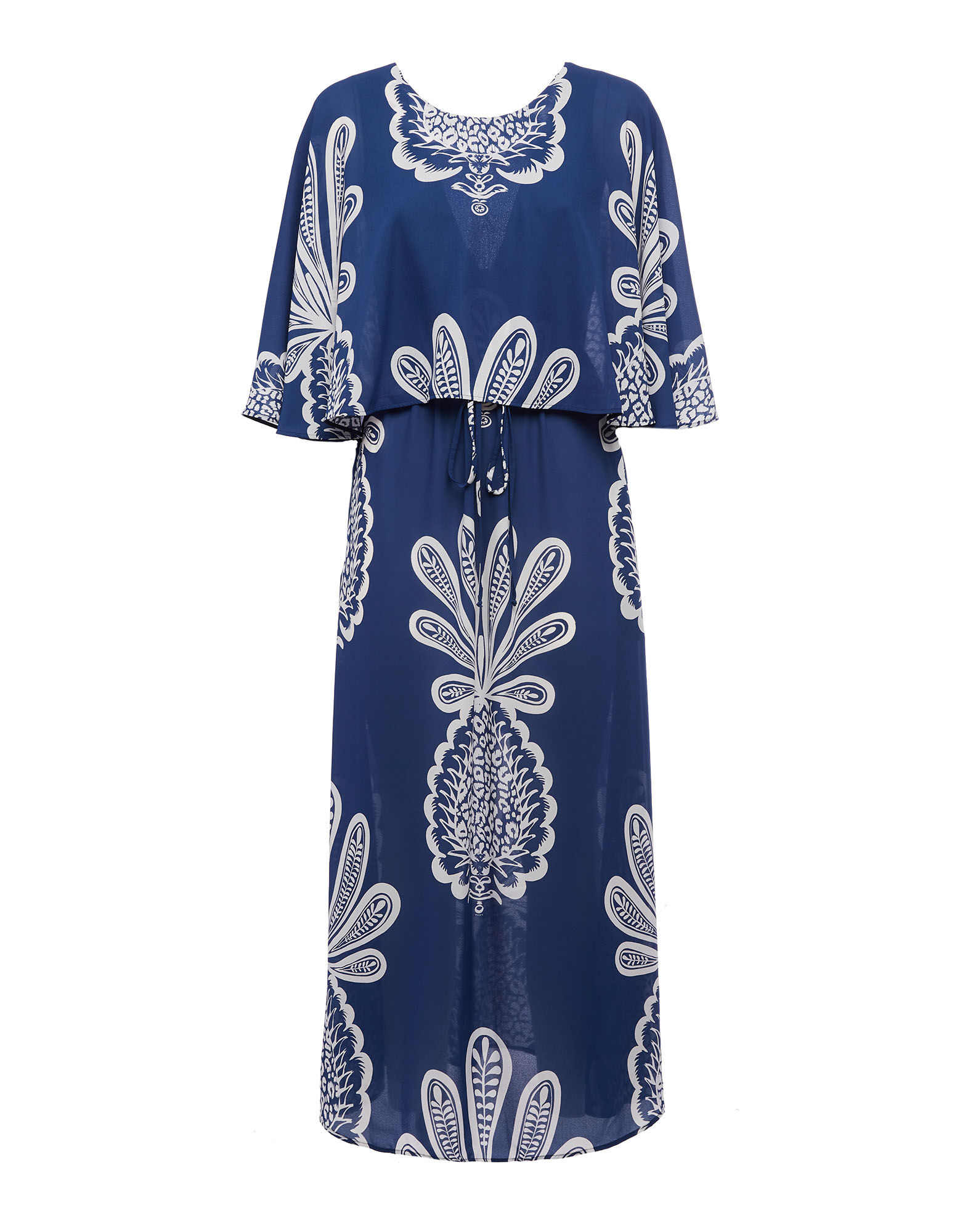 LaDoubleJ Bain Douche Dress Big Pineapple Blu DRE0151DBG001PNP0002