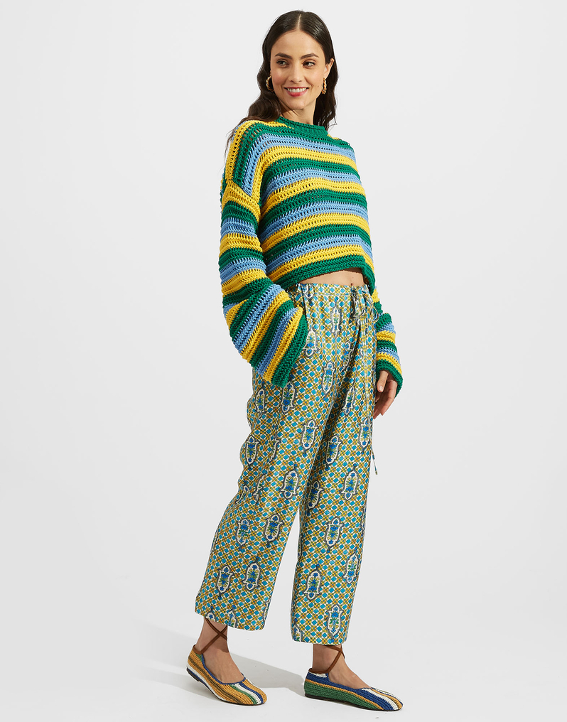 La DoubleJ Drawstring Pants La DoubleJ Drawstring Pants Santachiara TRO0053SIL001SNT01BU08