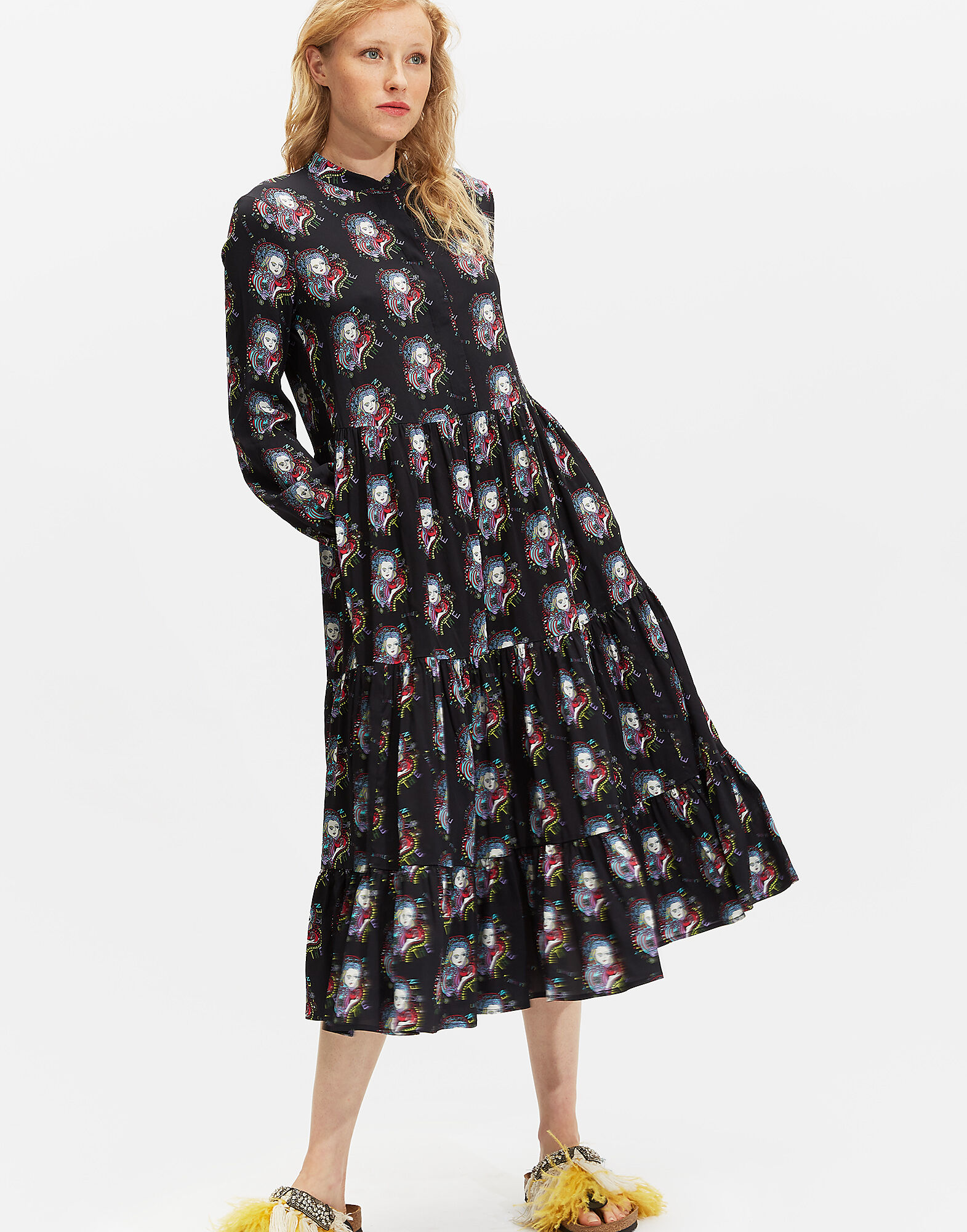 LaDoubleJ Boho Dress Mini Persephone DRE0089VIS001PRS0006