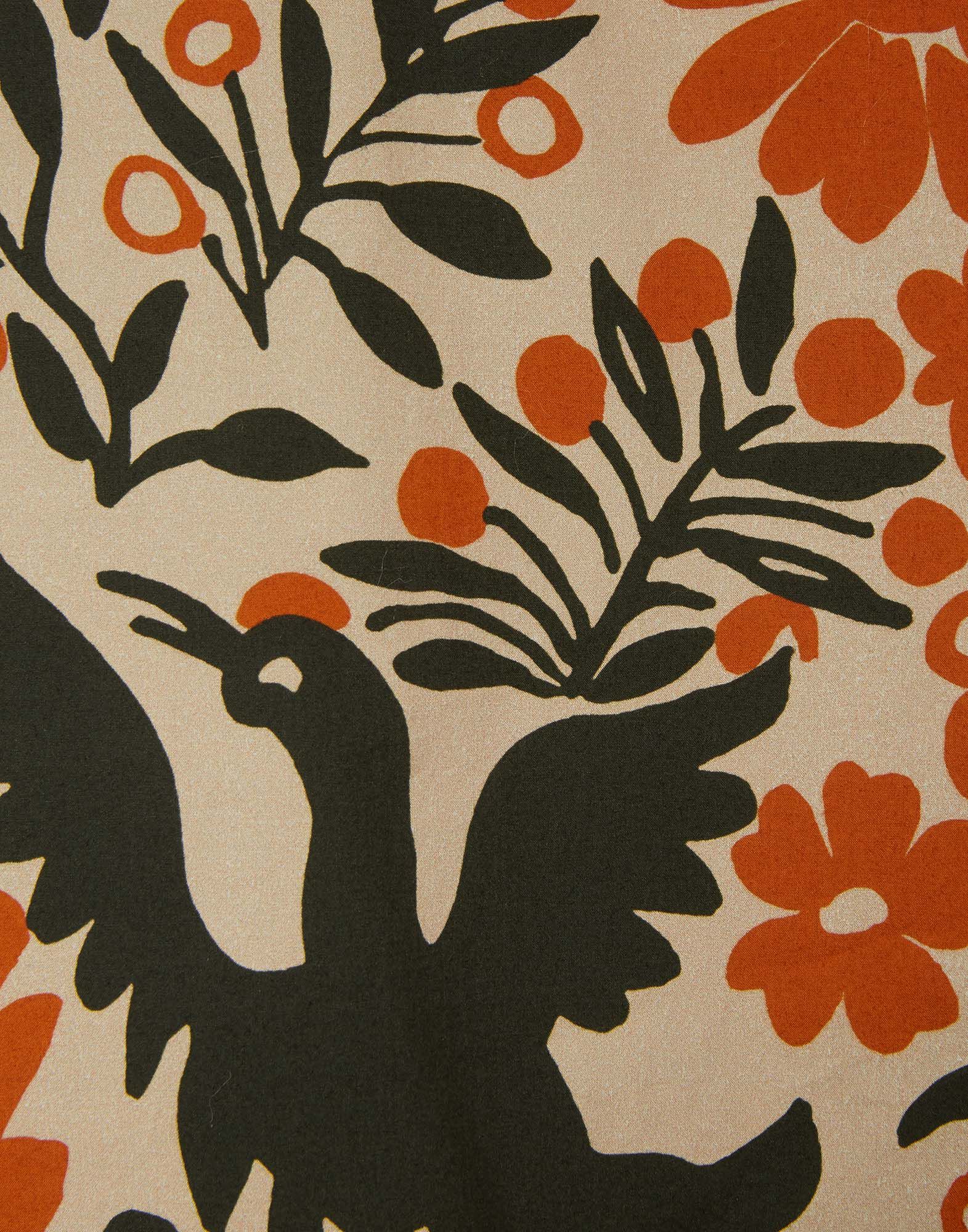 La DoubleJ Poet Shirt Forest SHI0055COT001FOR0001