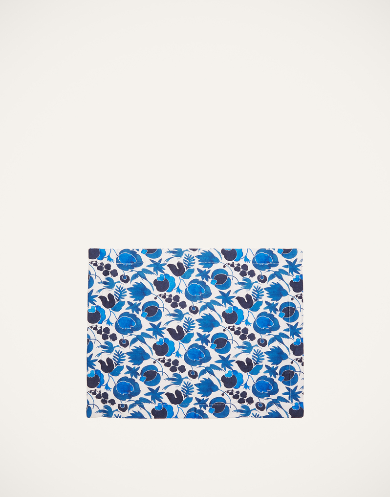 La DoubleJ Placemat Set Of 2 La DoubleJ Placemat Set Of 2 Wildbird Blu Small TBM0001LIN001CER0009