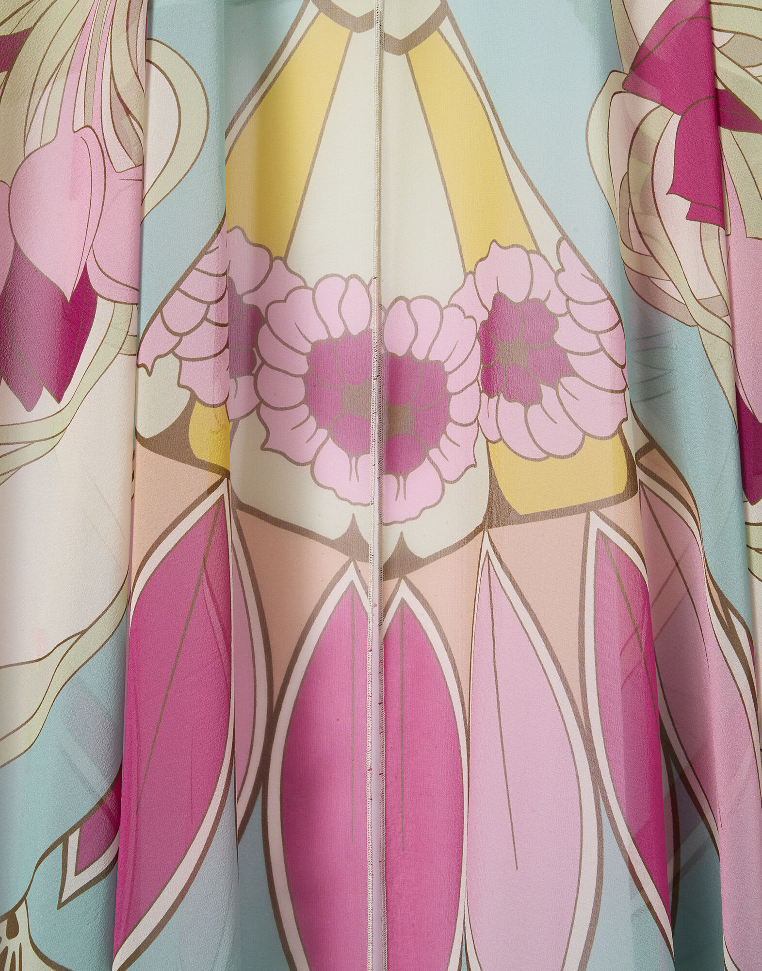 La DoubleJ Maria Cape Tulip Plac&eacute;e Green SCA0092SIL014TUL07GR02