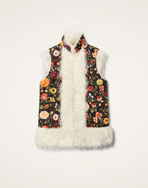 La DoubleJ Sleeveless Folk Jacket Botticelli Black JAC0046JER034CEL01BL01