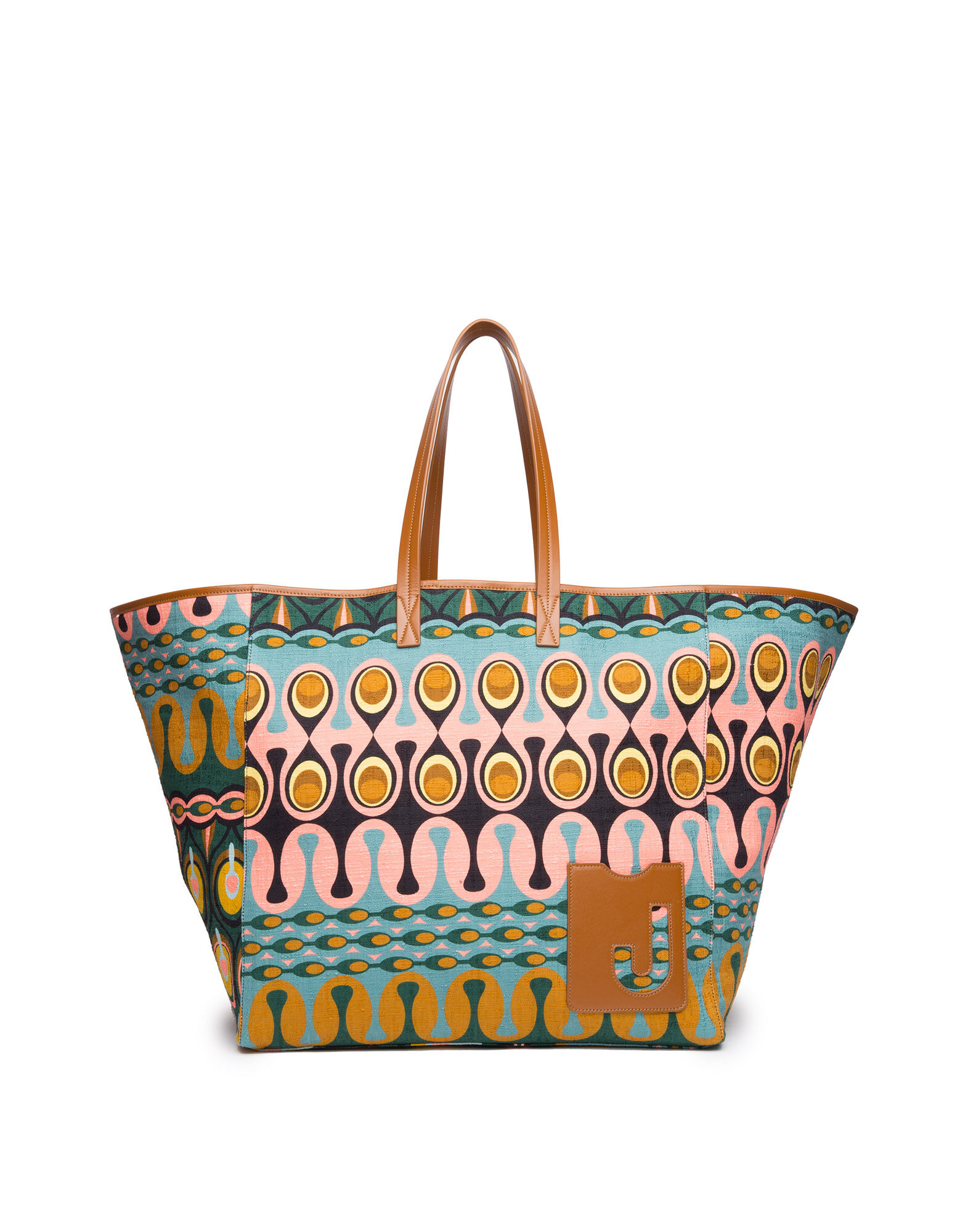 LaDoubleJ Big Mama Tote Bag Rio Verde BAG0003COT005RIO0002