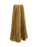 LaDoubleJ Soleil Skirt LaDoubleJ Soleil Skirt Lamé Oro SKI0016LUR001GOL0001