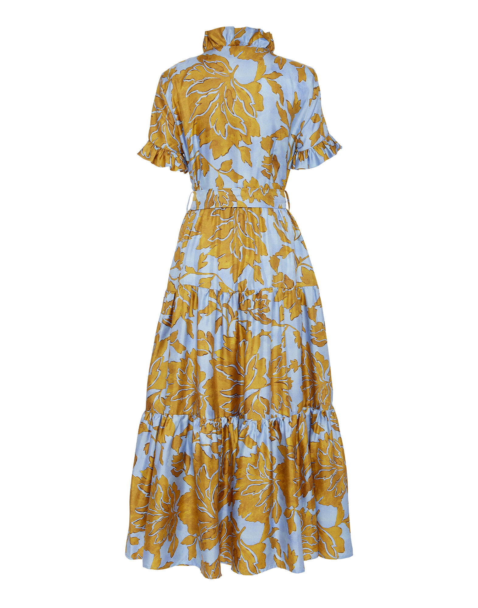Long And Sassy Dress in Tangle Light Blue for Women La DoubleJ