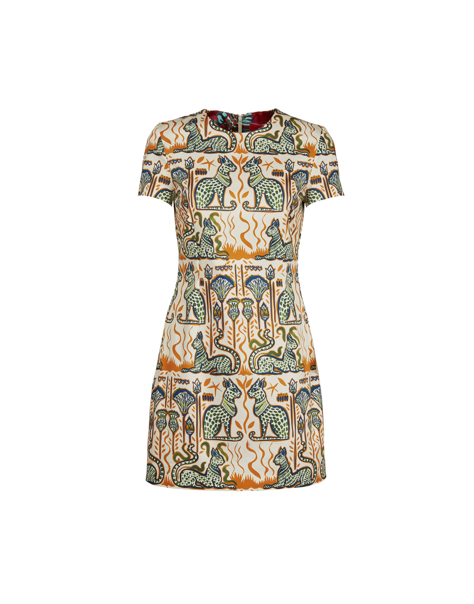 La DoubleJ Tgif Short Sleeve Dress Bast Ivory DRE0586COT006BAS01WH04