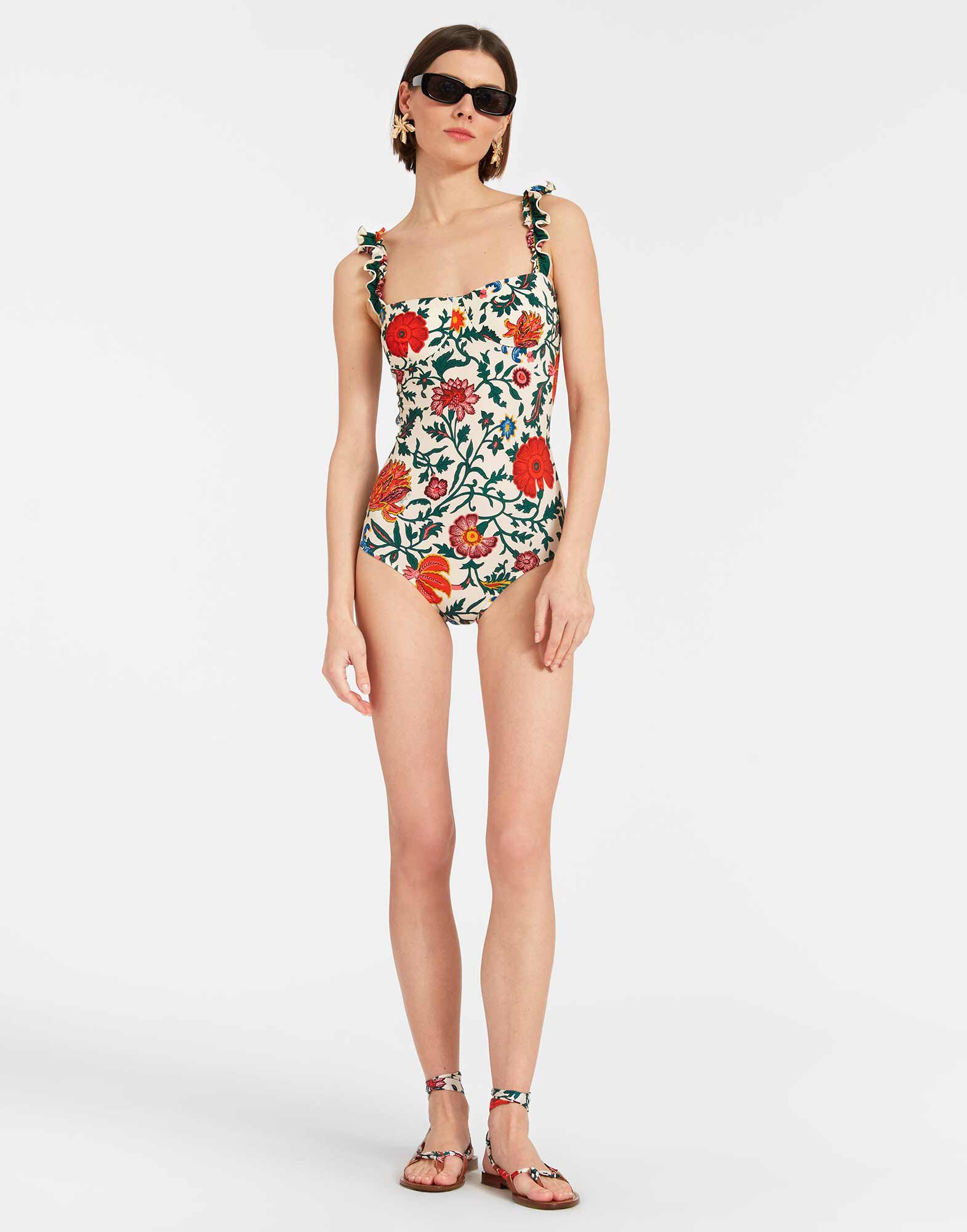 ワンピース Apolina Bluebell Tie Blouse 2-3y Boop Swimsuit in Dragonflower Mini Multicolor for Women | La