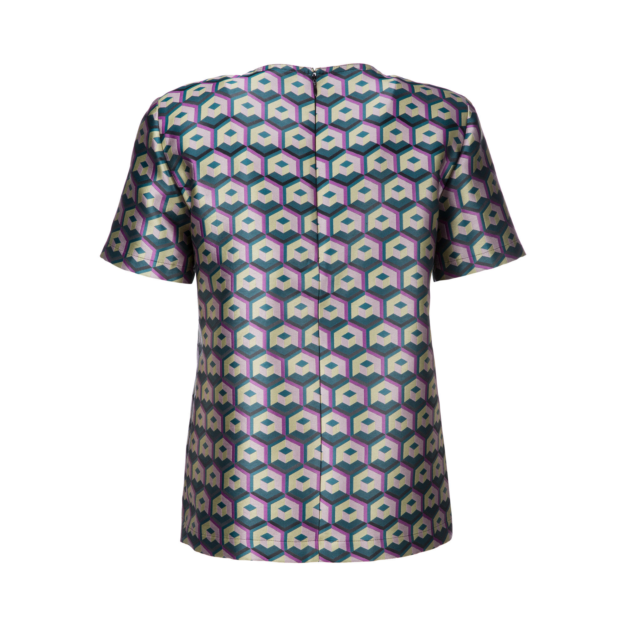 LaDoubleJ Cubi Verdi The Embroidered Jazzy Tee Cubi Verdi SHI0014JAC006CUB0002