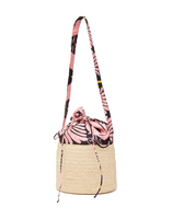La DoubleJ 24/7 Raffia Pouch La DoubleJ 24/7 Raffia Pouch Ali Rosa BAG0035SIL006WIG0005
